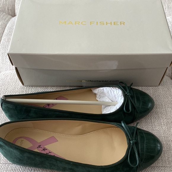 Marc Fisher Jodi Flat Green - Picture 5 of 5